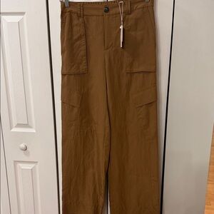 Vince Tan Wide Leg Pants